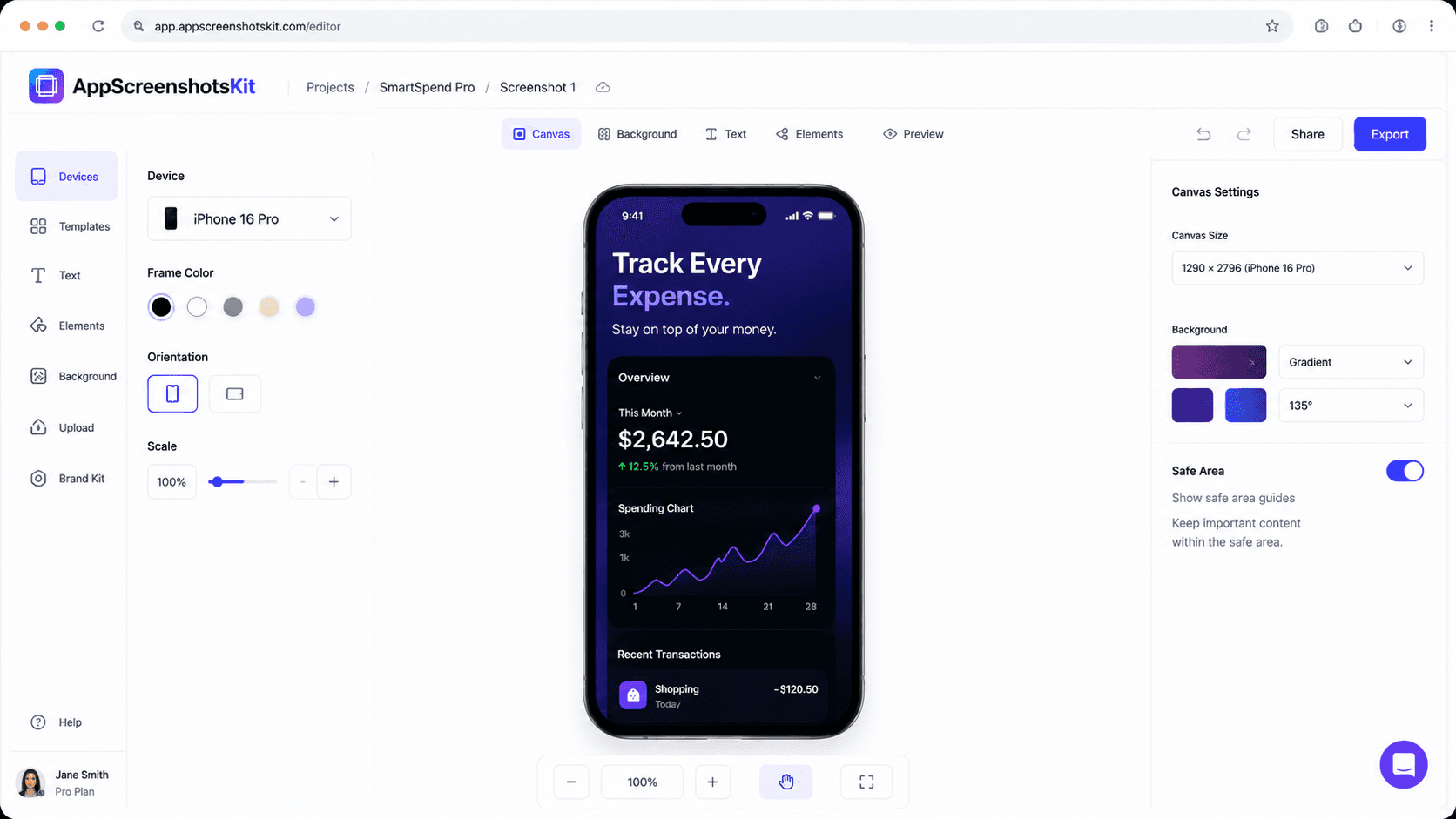 Effortless Elegance: AppScreenshotsKit's Browser-Based Interface Transforming App Visuals